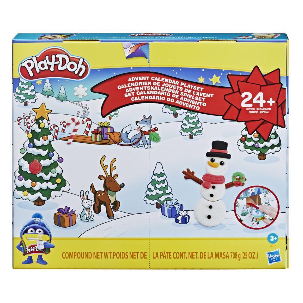 Play-Doh, Calendrier de jouets de l'Avent avec pâte à modeler pour enfants, loisirs créatifs pour enfants, jouets préscolaires, à partir de 3 ans product thumbnail 1