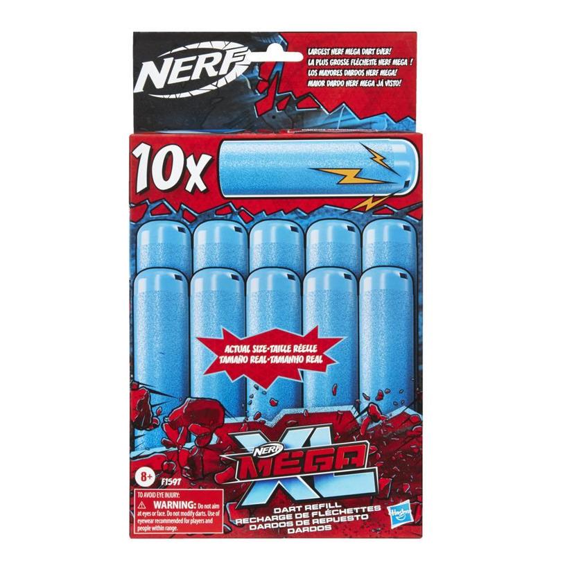 Nerf Mega XL, recharge de 10 fléchettes Nerf Mega XL sifflantes, les fléchettes Nerf Mega les plus grosses product image 1