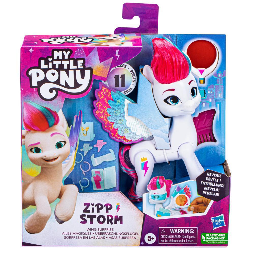 My Little Pony Zipp Storm Ailes magiques, poupée mannequin pégase pour filles et garçons product thumbnail 1