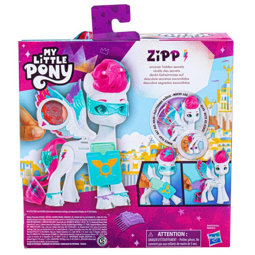 My Little Pony Zipp Storm Ailes magiques, poupée mannequin pégase pour filles et garçons product image 1