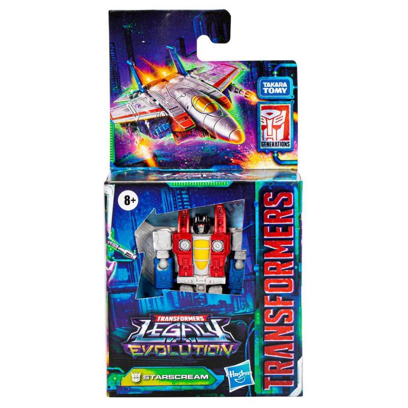 Transformers Generations Legacy Evolution, figurine Starscream à conversion, classe Origine (8,5 cm) product image 1