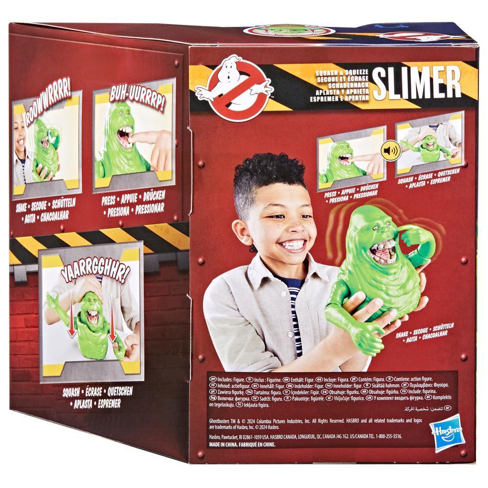 Ghostbusters, figurine animatronique Slimer Secoue et Écrase avec plus de 40 effets sonores, enfants à partir de 4 ans product thumbnail 1