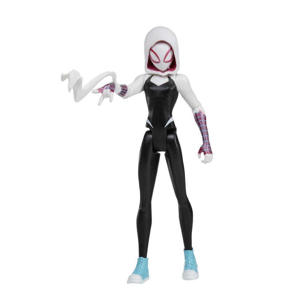 Marvel Spider-Man: Across the Spider-Verse, figurine Spider-Gwen de 15 cm avec accessoire, pour enfants dès 4 ans product thumbnail 1