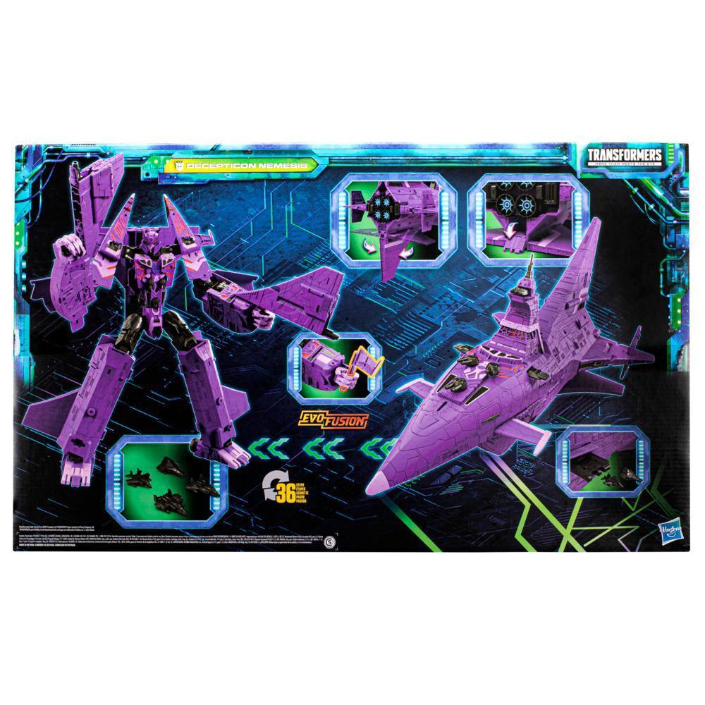 Transformers Generations Legacy Evolution figurine de collection Decepticon Nemesis de classe Titan, pour adultes (60 cm) product thumbnail 1