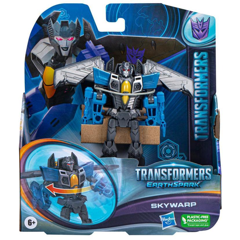 Transformers EarthSpark, figurine Skywarp de classe Guerrier product image 1