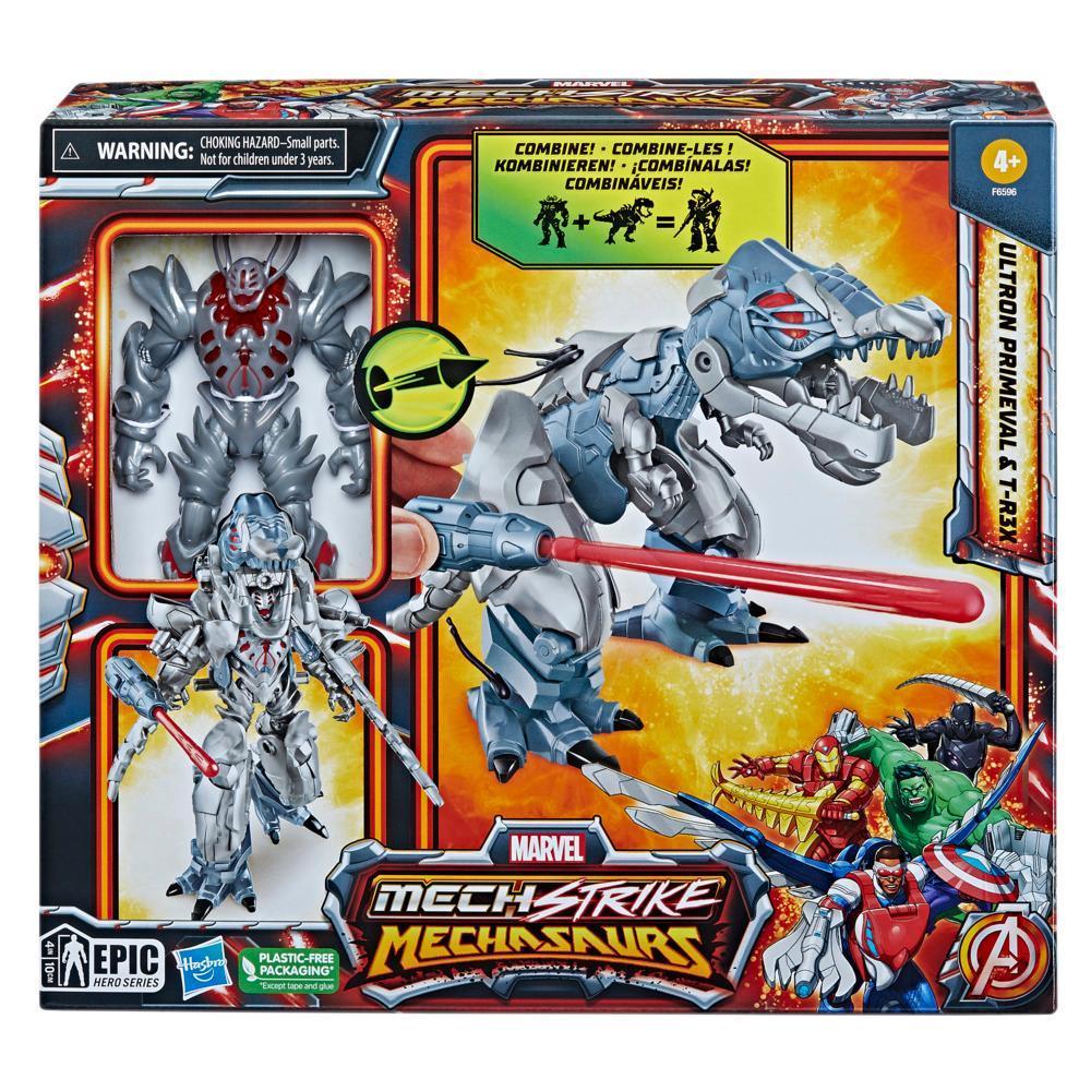 Marvel Mech Strike Mechasaurs Ultron Primeval avec T-R3X product thumbnail 1