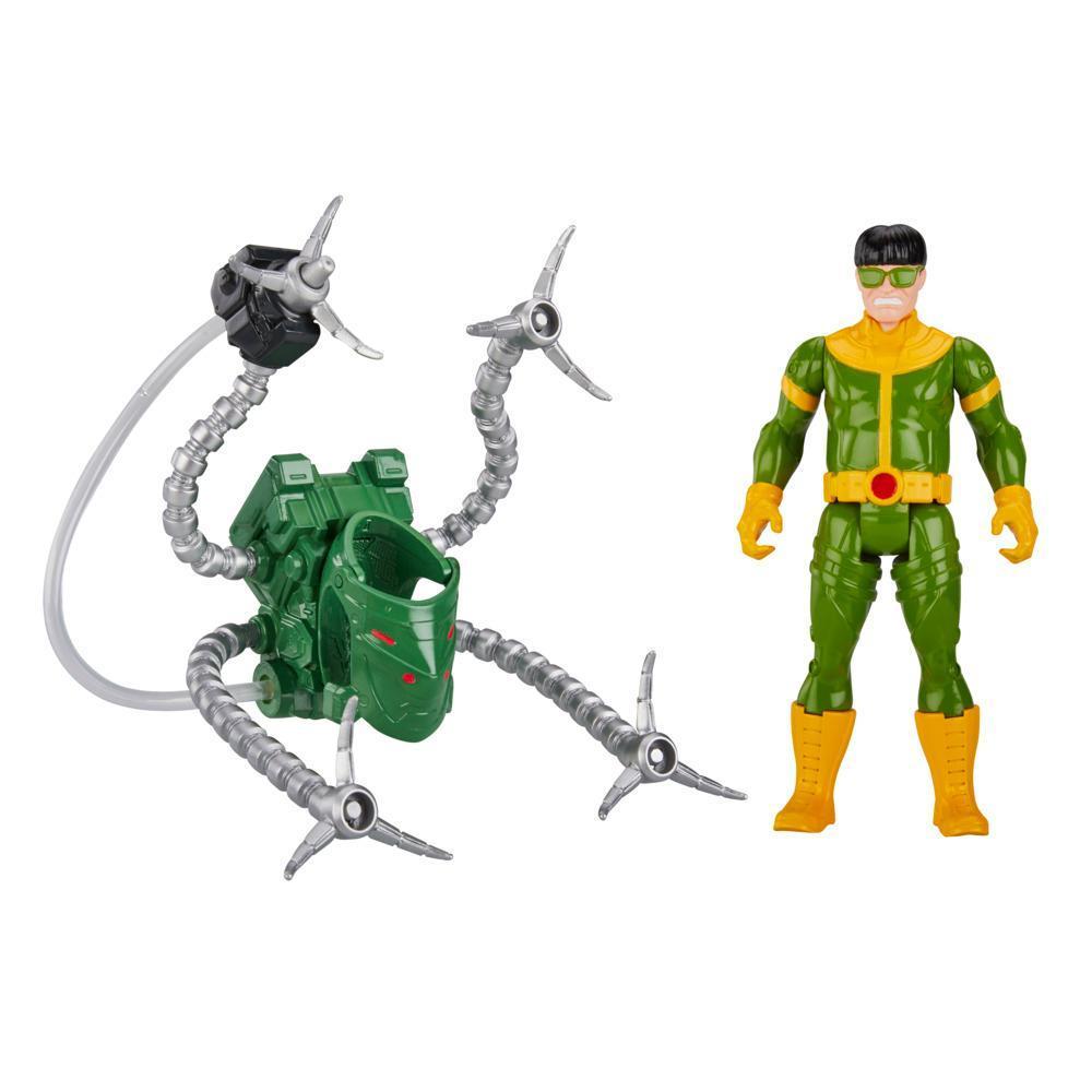 Marvel Spider-Man, figurine Doc Ock Héros aquatique de 10 cm avec accessoire à jet d'eau product thumbnail 1
