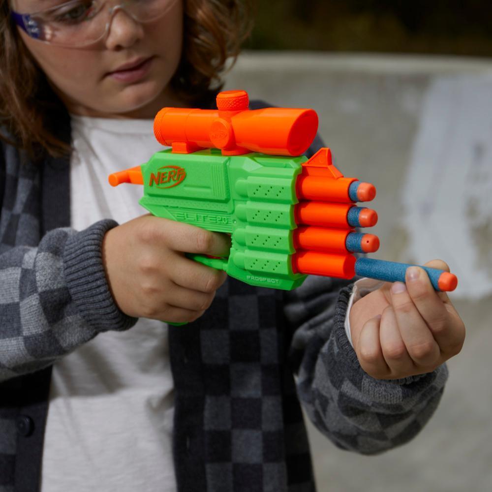 Nerf Elite 2.0 Face Off Target Set, inclut 2 blasters à fléchette en mousse, cible et 12 fléchettes Nerf Elite product thumbnail 1