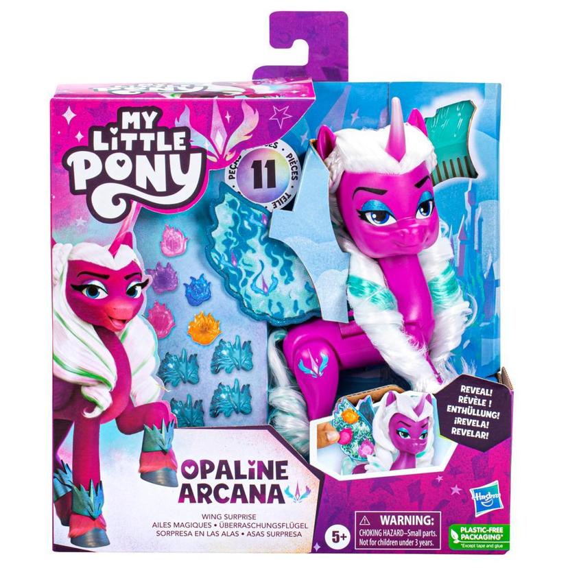 My Little Pony Opaline Arcana Ailes magiques, poupée mannequin alicorne pour filles et garçons product image 1