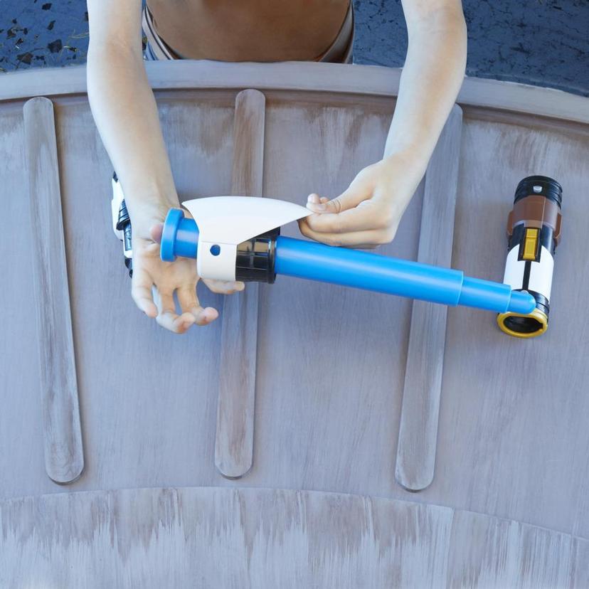 Star Wars Lightsaber Forge, Sabre laser d'Obi-Wan Kenobi à lame bleue extensible, jouet de déguisement personnalisable, dès 4 ans product image 1