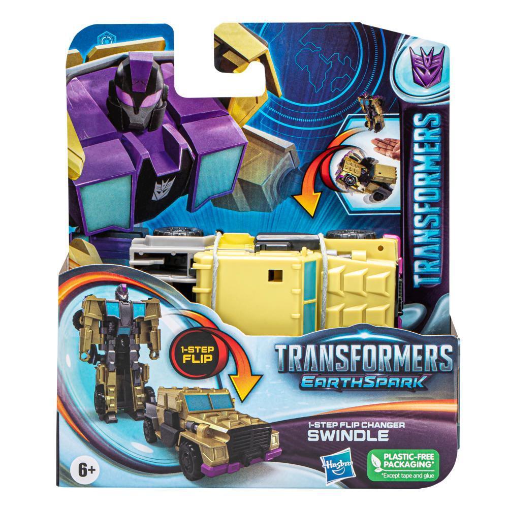 Transformers Earthspark figurine Swindle Flip Changer 1 étape product thumbnail 1