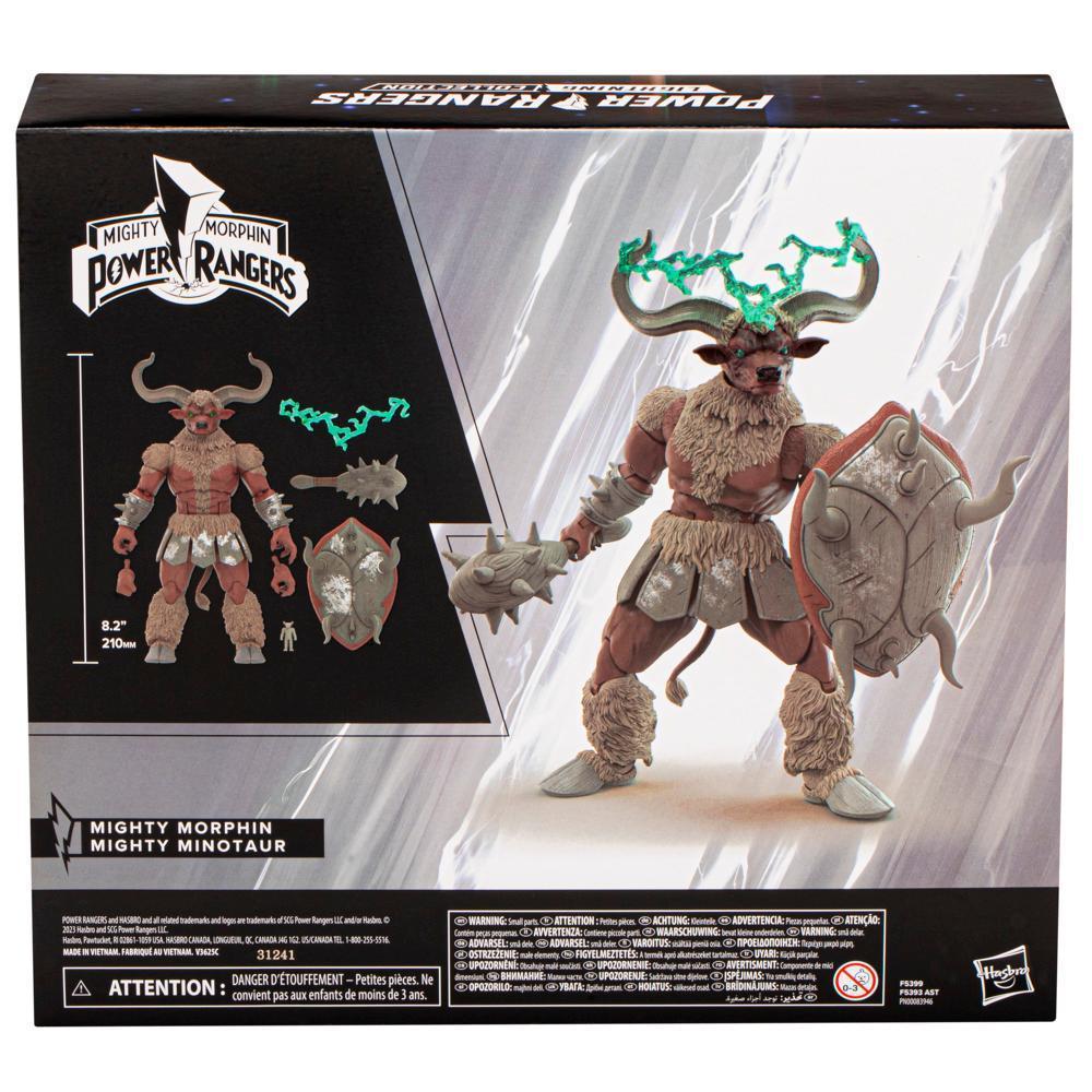 Power Rangers Lightning Collection, figurine Mighty Morphin Mighty Minotaur de 15 cm product thumbnail 1