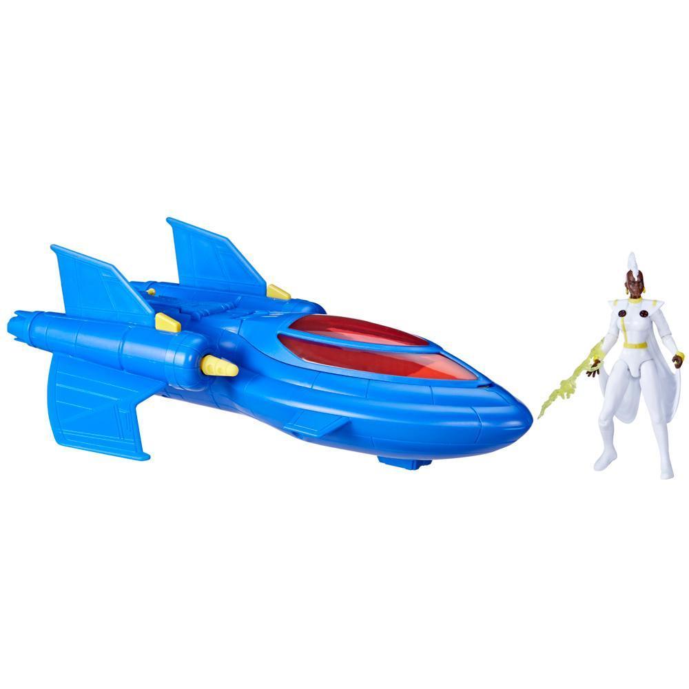 Marvel Studios X-Men '97, X-Men Team X-Jet et figurine Storm de 10 cm, jouets de super-héros product thumbnail 1