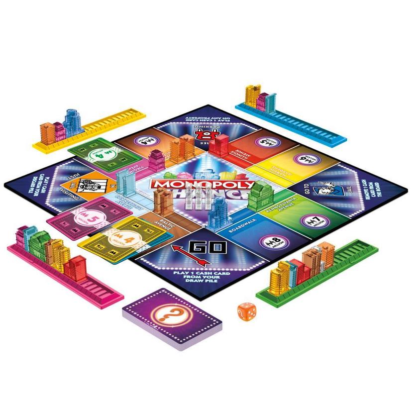 Monopoly Chance, jeu de plateau Monopoly rapide, environ 20 min., à partir de 8 ans product image 1