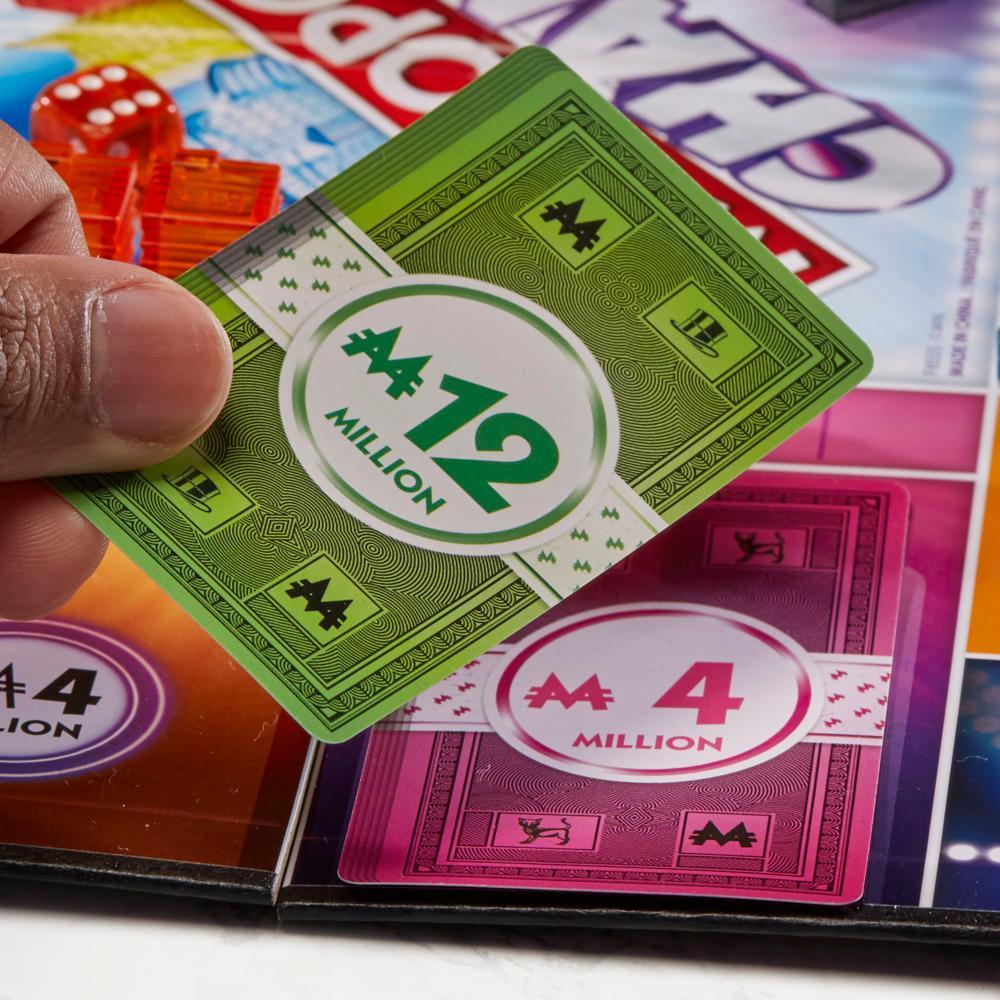 Monopoly Chance, jeu de plateau Monopoly rapide, environ 20 min., à partir de 8 ans product thumbnail 1