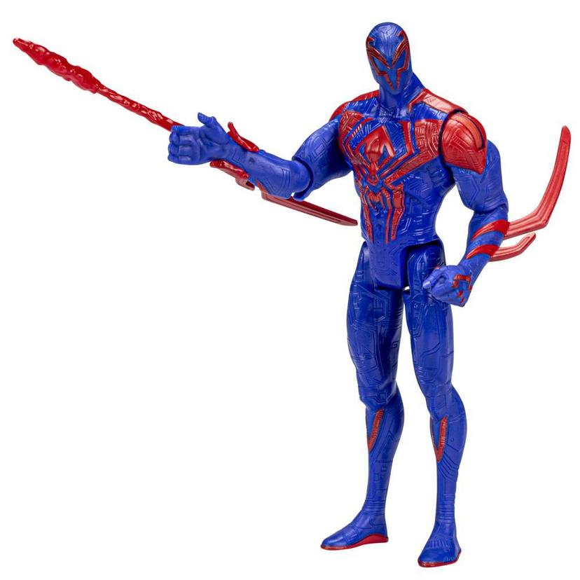 Marvel Spider-Man: Across the Spider-Verse, figurine Spider-Man 2099 de 15 cm avec accessoire, pour enfants dès 4 ans product image 1