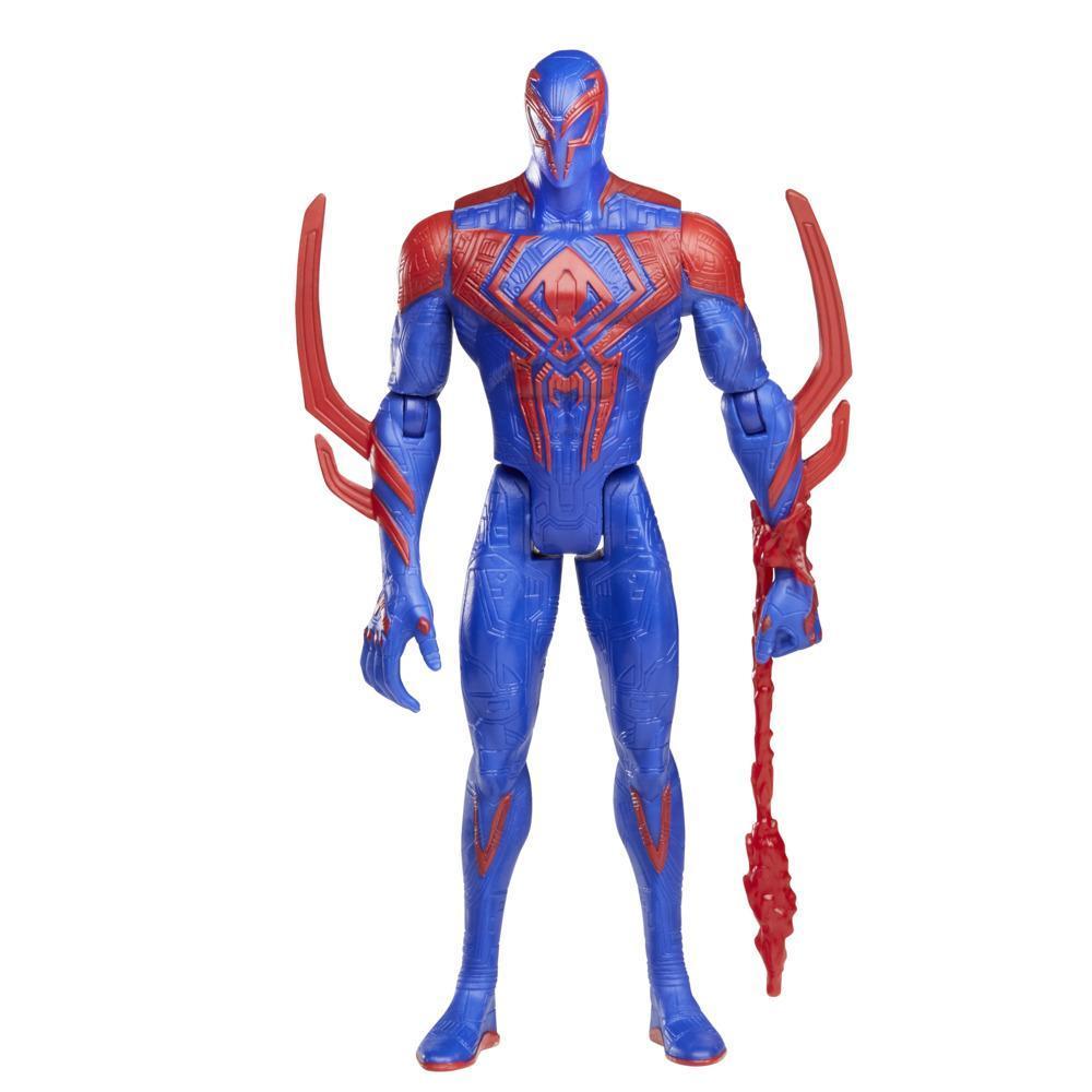 Marvel Spider-Man: Across the Spider-Verse, figurine Spider-Man 2099 de 15 cm avec accessoire, pour enfants dès 4 ans product thumbnail 1