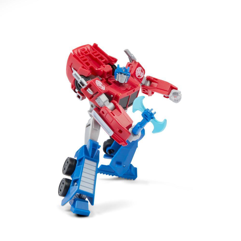 Transformers EarthSpark, figurine Optimus Prime de classe Deluxe product thumbnail 1