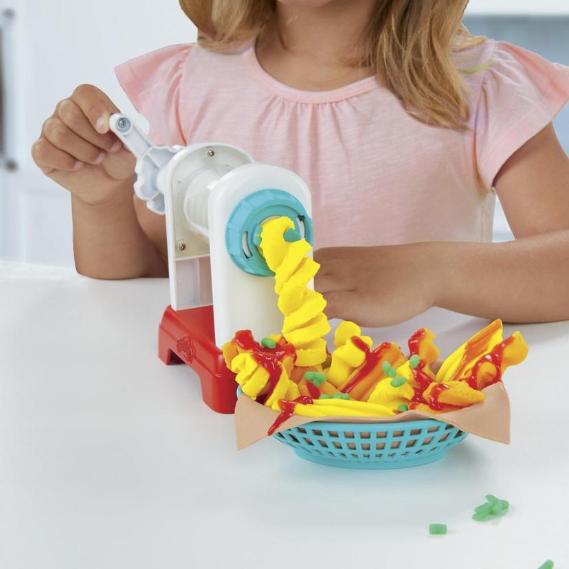 Play-Doh Kitchen Creations Friterie, coffret de pâte à modeler avec accessoires de cuisine factice, jouets préscolaires, à partir de 3 ans product image 1