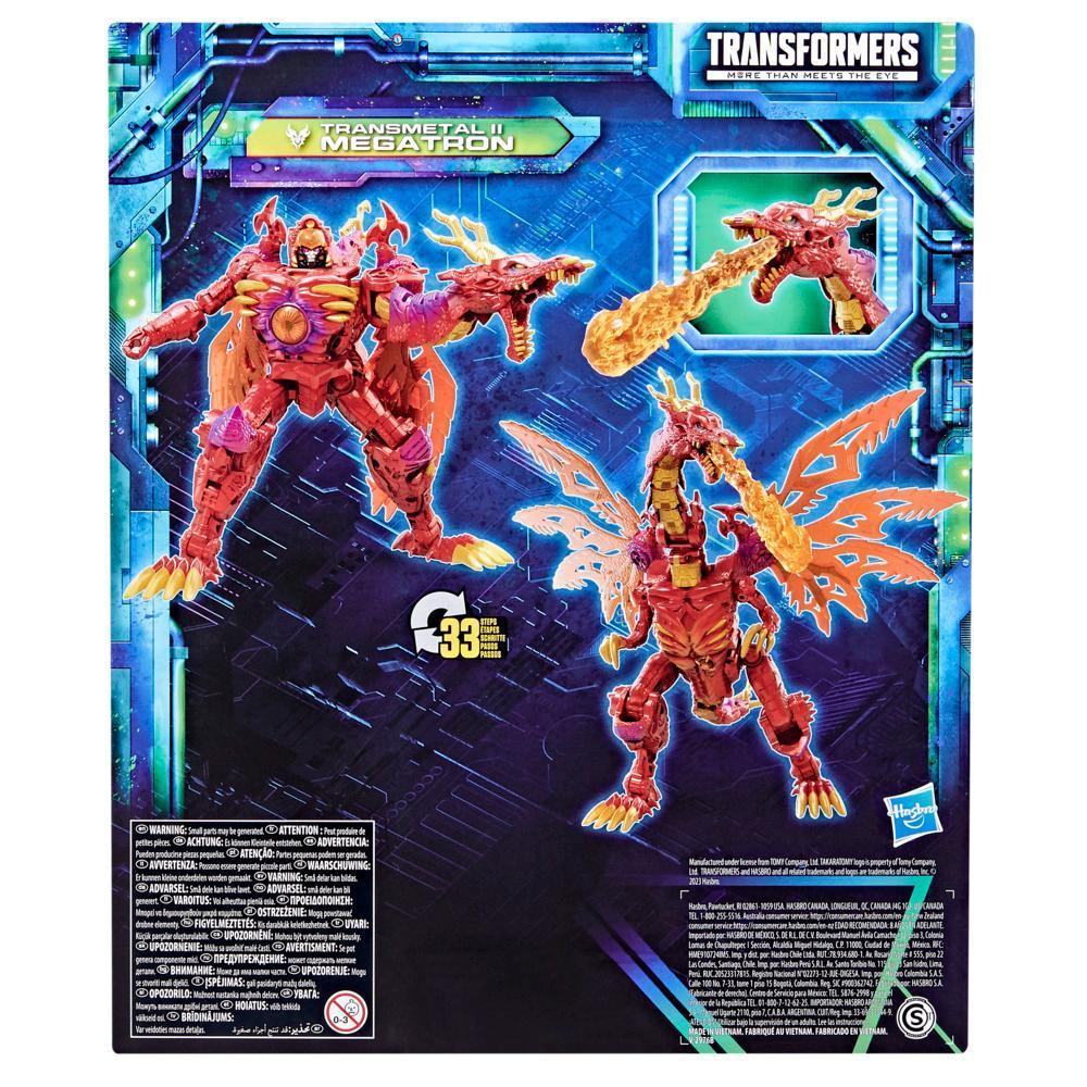 Transformers Legacy Evolution, figurine Transmetal II Megatron de 21,5 cm classe Leader product thumbnail 1