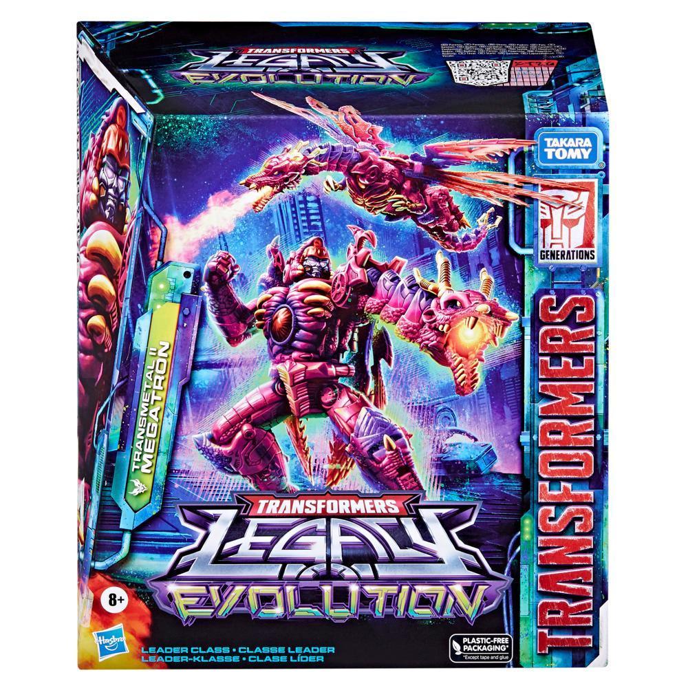 Transformers Legacy Evolution, figurine Transmetal II Megatron de 21,5 cm classe Leader product thumbnail 1