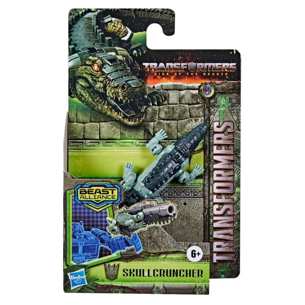 Transformers: Rise of the Beasts, Beast Alliance, figurine Beast Battle Masters Skullcruncher de 7,5 cm, dès 6 ans product thumbnail 1