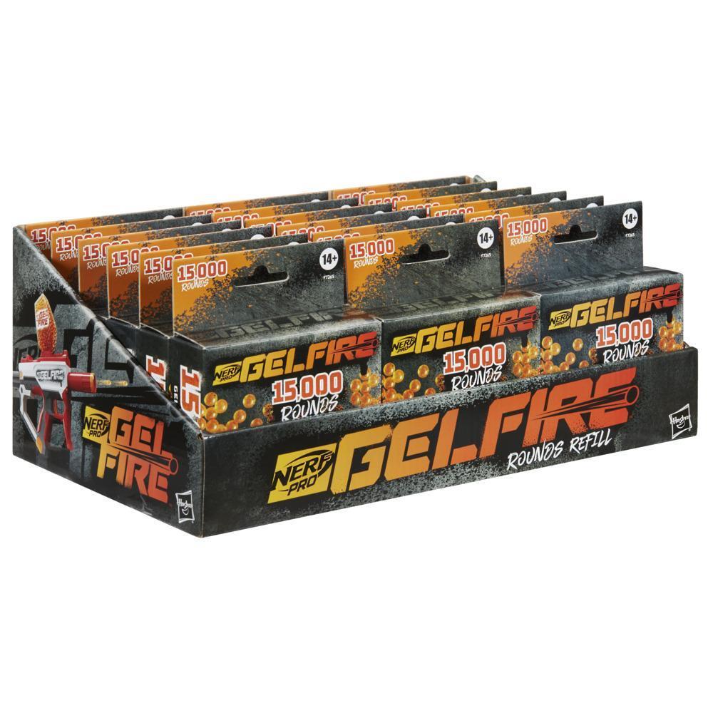 Nerf Pro Gelfire, recharge 15 000 billes Gelfire déshydratées pour blasters Nerf Gelfire product thumbnail 1