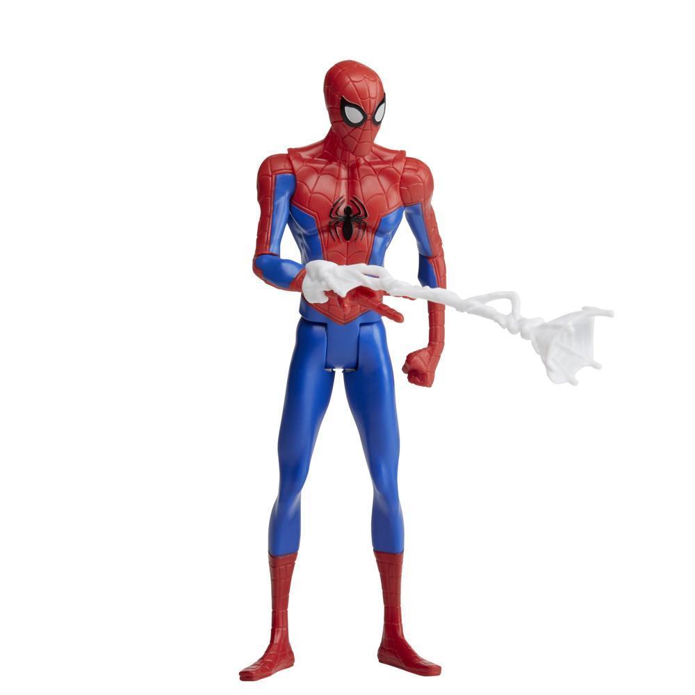 Marvel Spider-Man: Across the Spider-Verse, figurine Spider-Man de 15 cm avec accessoire, pour enfants dès 4 ans product thumbnail 1