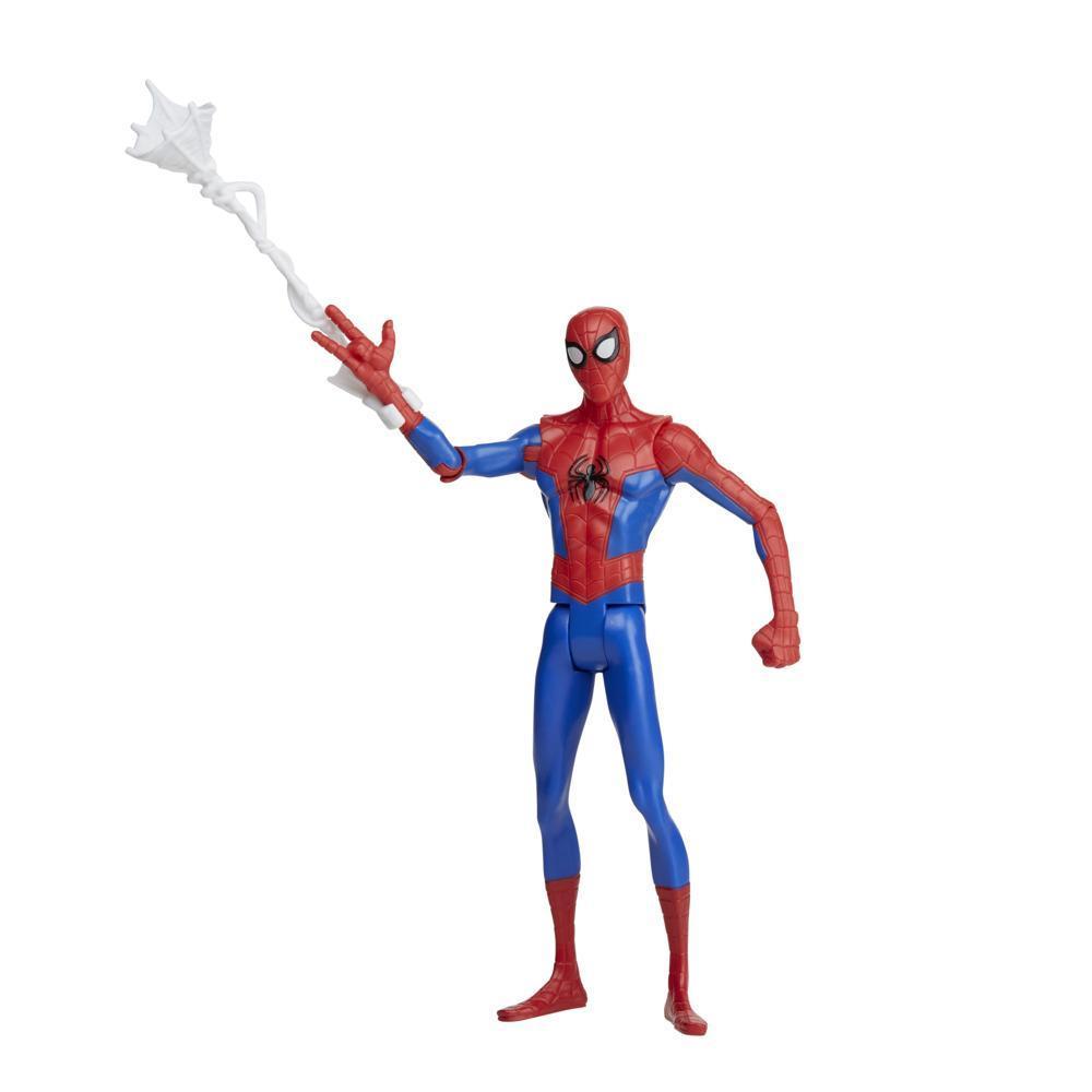 Marvel Spider-Man: Across the Spider-Verse, figurine Spider-Man de 15 cm avec accessoire, pour enfants dès 4 ans product thumbnail 1