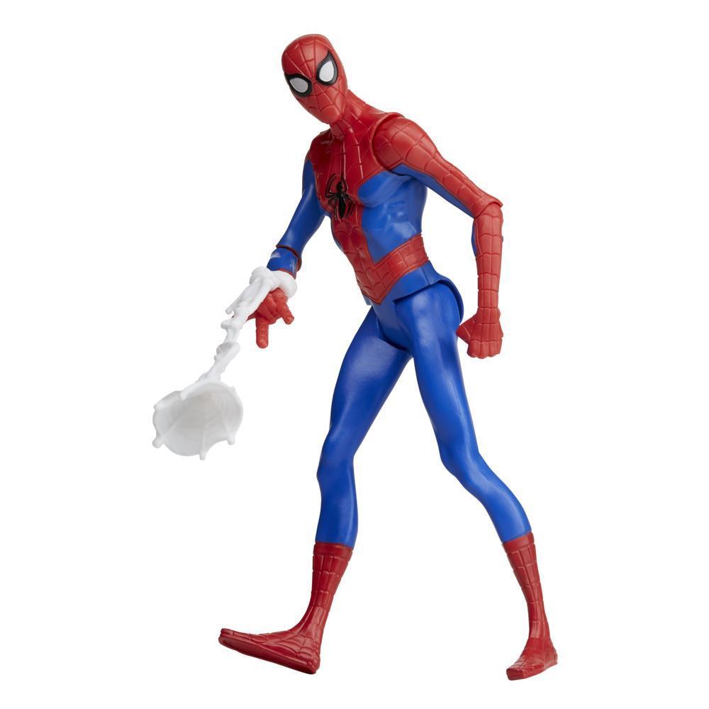 Marvel Spider-Man: Across the Spider-Verse, figurine Spider-Man de 15 cm avec accessoire, pour enfants dès 4 ans product thumbnail 1