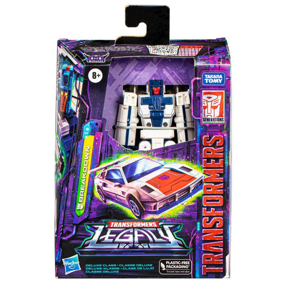 Transformers Legacy Evolution, figurine Breakdown à conversion de 14 cm, classe Deluxe product thumbnail 1