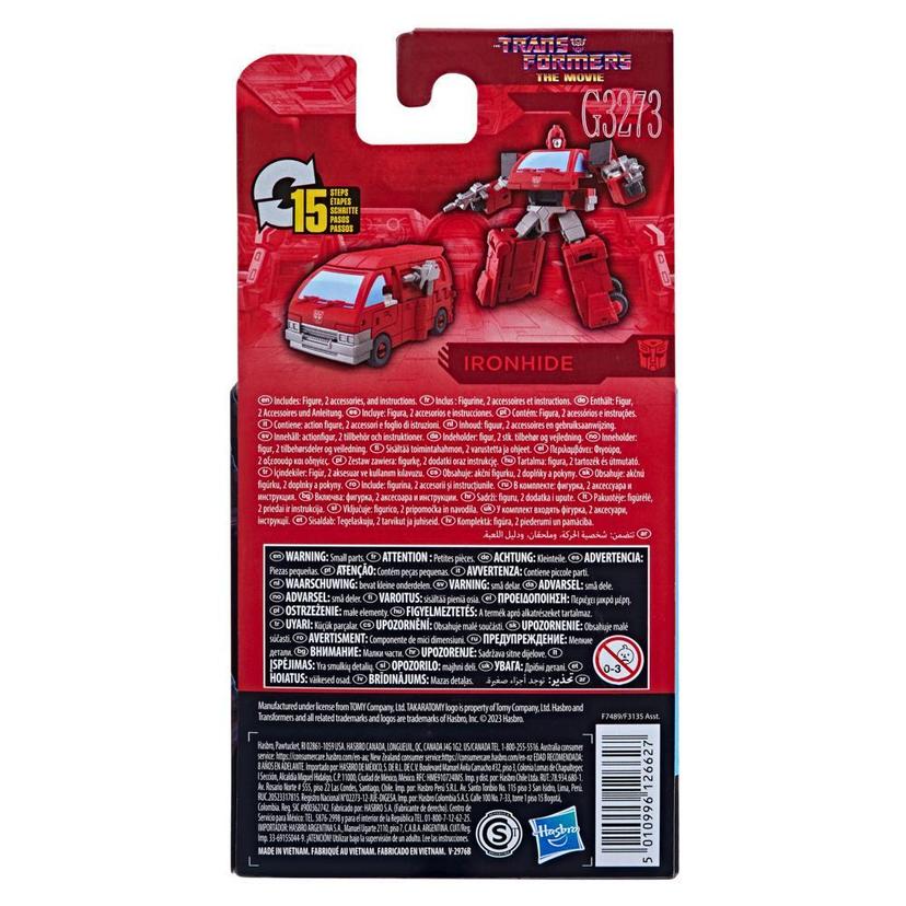 Transformers Generations Studio Series, figurine à conversion Ironhide classe Origine de 8,5 cm product image 1