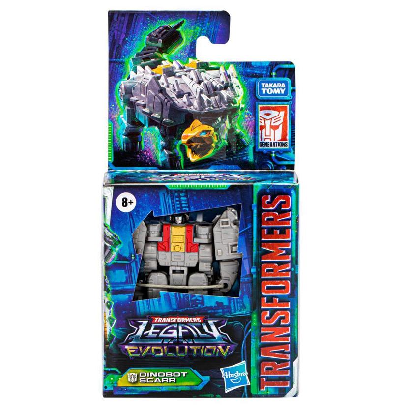 Transformers Generations Legacy Evolution, figurine Dinobot Scarr à conversion, classe Origine (8,5 cm) product image 1