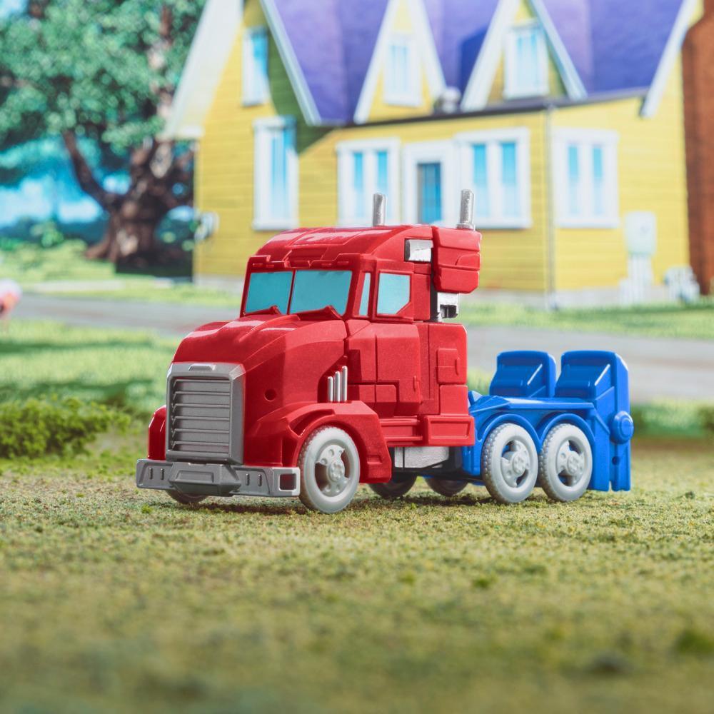 Transformers EarthSpark, figurine articulée Optimus Prime de classe Guerrier product thumbnail 1