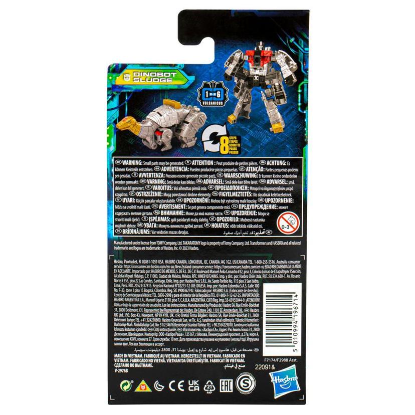 Transformers Legacy Evolution, figurine Dinobot Sludge à conversion, classe Origine (8,5 cm) product image 1