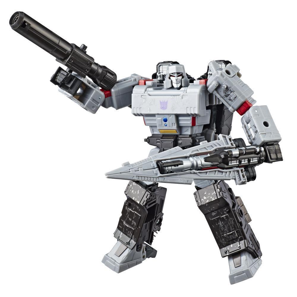 Transformers Generations War for Cybertron: Siege - Figurine Megatron WFC-S12 de classe voyageur product thumbnail 1