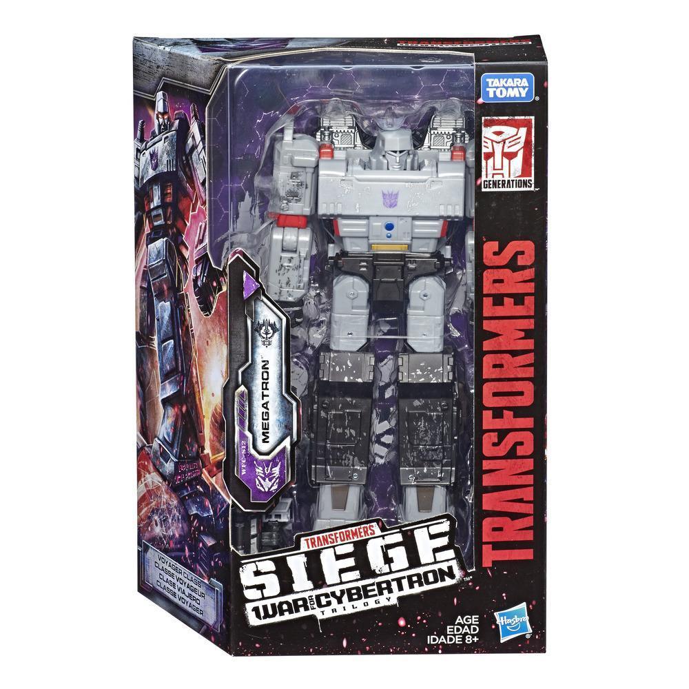 Transformers Generations War for Cybertron: Siege - Figurine Megatron WFC-S12 de classe voyageur product thumbnail 1