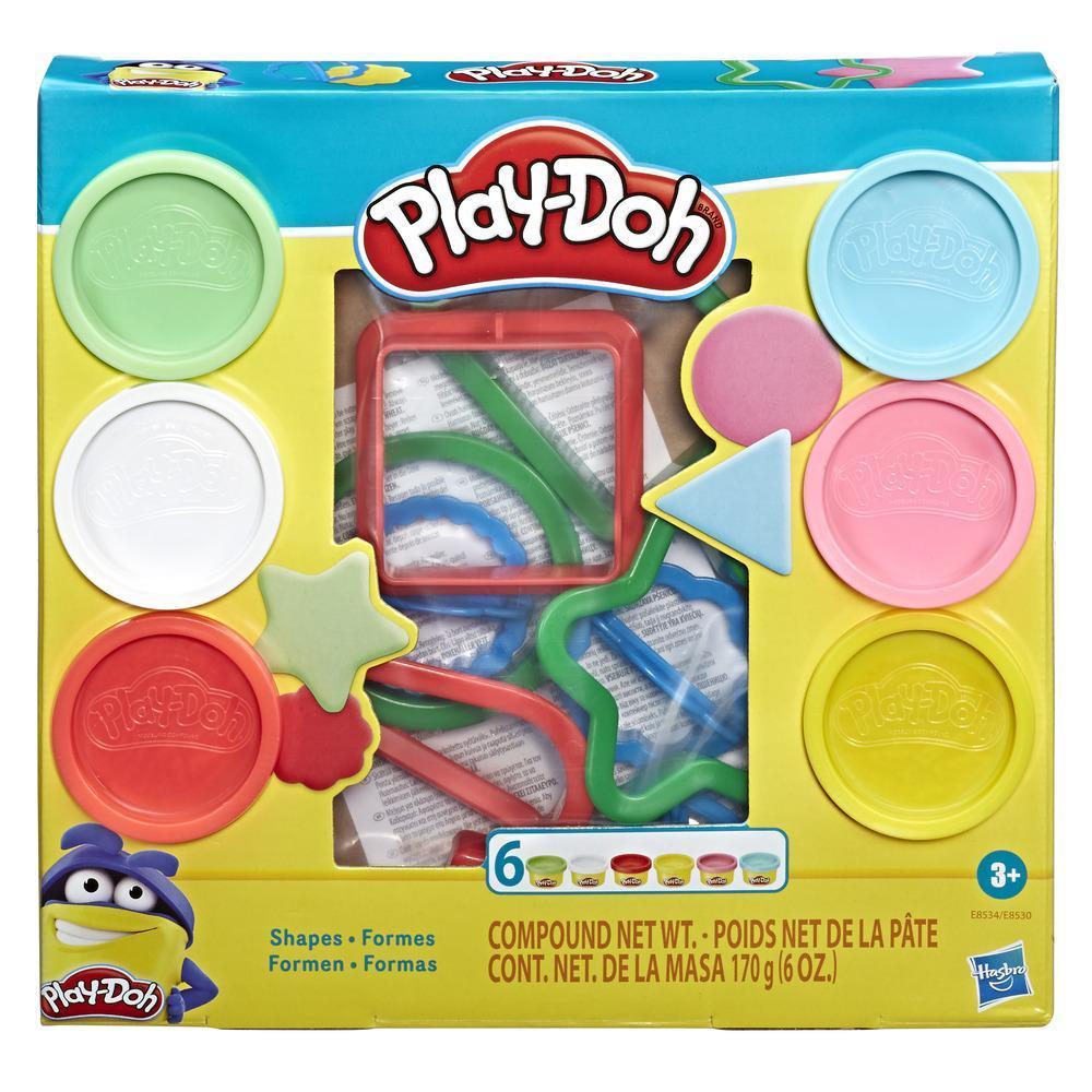 Play-Doh Mes premiers apprentissages – Les Formes, loisirs créatifs avec pâte à modeler pour le préscolaire product thumbnail 1