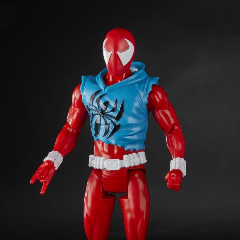 Marvel Spider-Man : Across the Spider-Verse, figurine Scarlet Spider de 15 cm avec accessoire, jouet pour enfants à partir de 4 ans product image 1