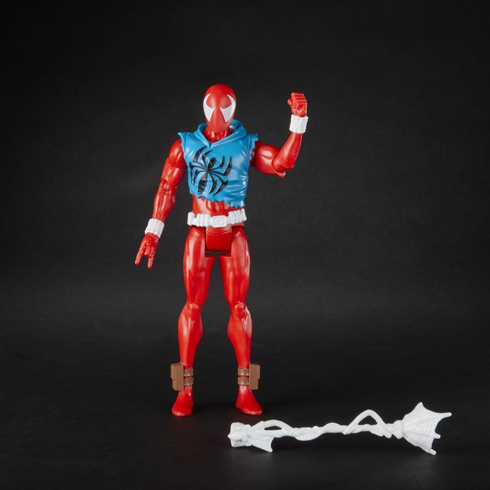 Marvel Spider-Man : Across the Spider-Verse, figurine Scarlet Spider de 15 cm avec accessoire, jouet pour enfants à partir de 4 ans product thumbnail 1