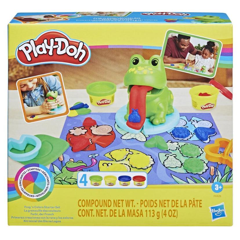 Play-Doh, La grenouille des couleurs, jouets préscolaires de pâte à modeler product image 1