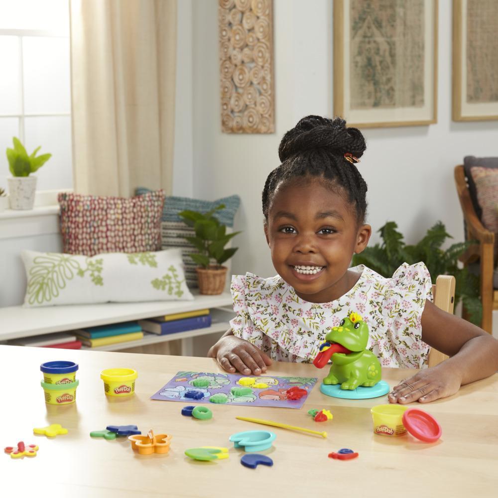 Play-Doh, La grenouille des couleurs, jouets préscolaires de pâte à modeler product thumbnail 1