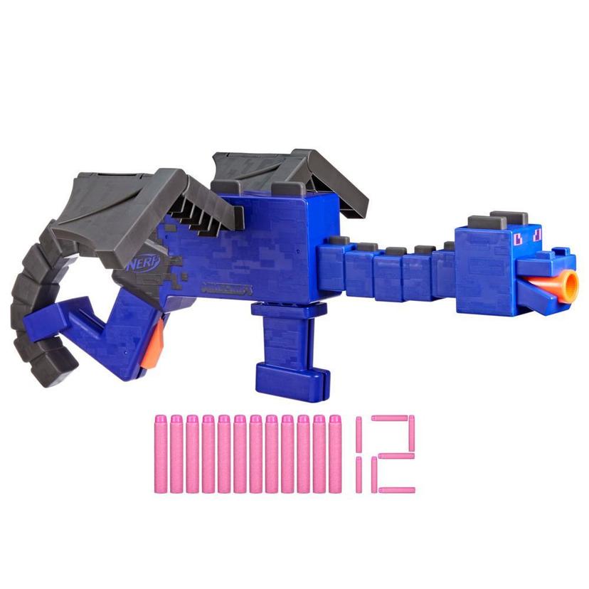 Nerf Minecraft, blaster Ender Dragon et 12 fléchettes en mousse Nerf Elite product image 1