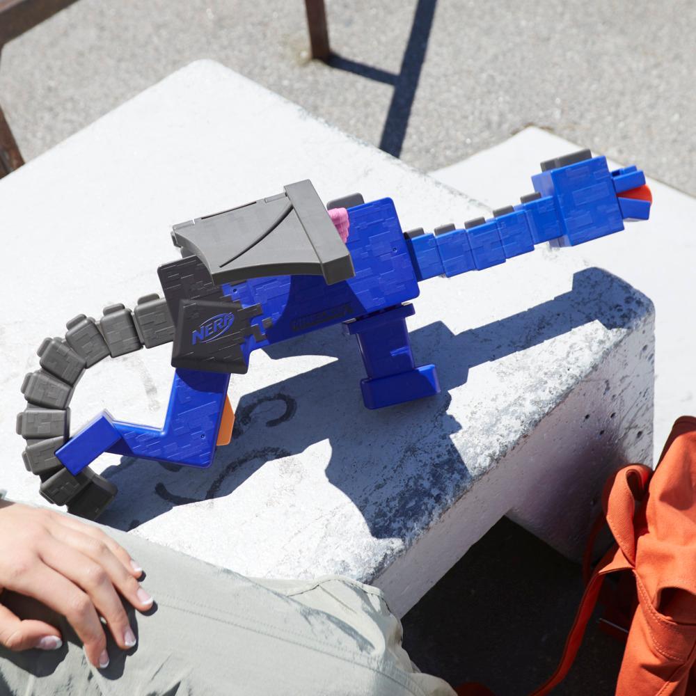 Nerf Minecraft, blaster Ender Dragon et 12 fléchettes en mousse Nerf Elite product thumbnail 1
