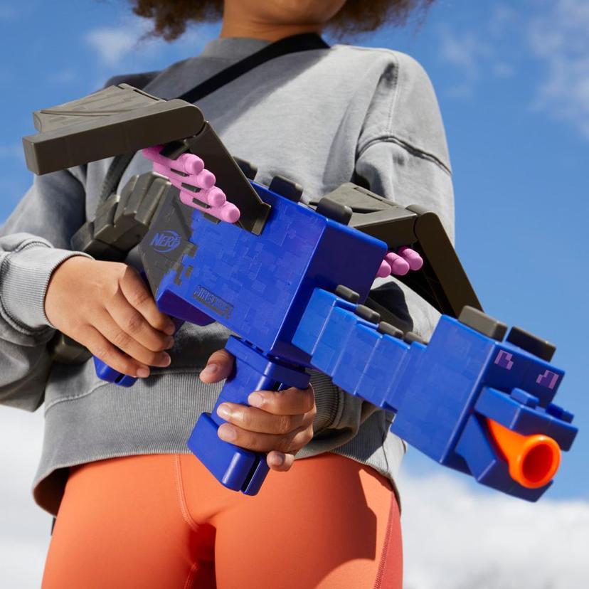 Nerf Minecraft, blaster Ender Dragon et 12 fléchettes en mousse Nerf Elite product image 1