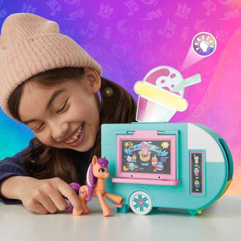 My Little Pony, coffret Sunny Starscout Camion de smoothies, jouet pour filles et garçons product image 1