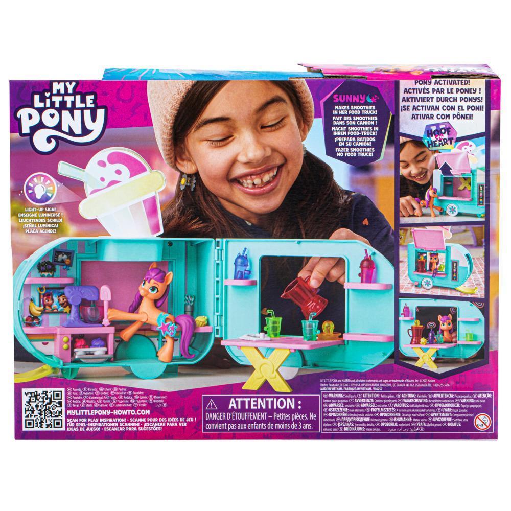 My Little Pony, coffret Sunny Starscout Camion de smoothies, jouet pour filles et garçons product thumbnail 1