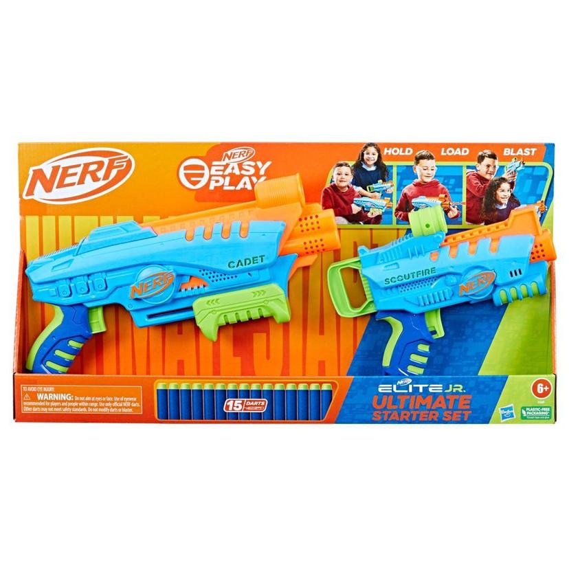 Nerf Elite Junior Ultimate Starter Set, 2 blasters à fléchettes, 15 fléchettes Nerf Elite product image 1