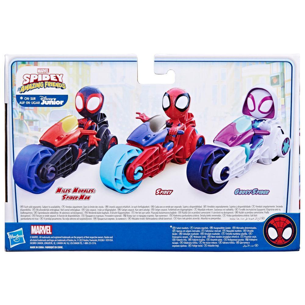 Marvel Spidey et ses Amis Extraordinaires figurine Miles Morales : Spider-Man et véhicule product thumbnail 1