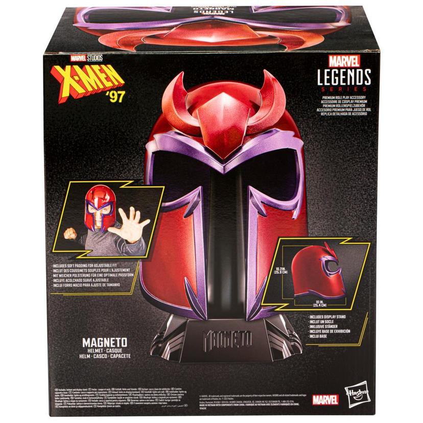 Marvel Legends Series, casque de cosplay premium de Magneto product image 1